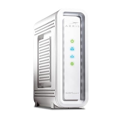 CommScope SB6190 1 Port Cable Modem DOCSIS 3.0 800 Mbps Ethernet White