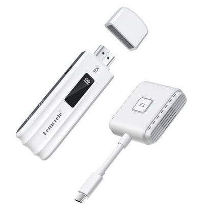 Lemorele Portable Wireless USB-C Transmitter and HDMI Receiver Kit 1080P 60Hz