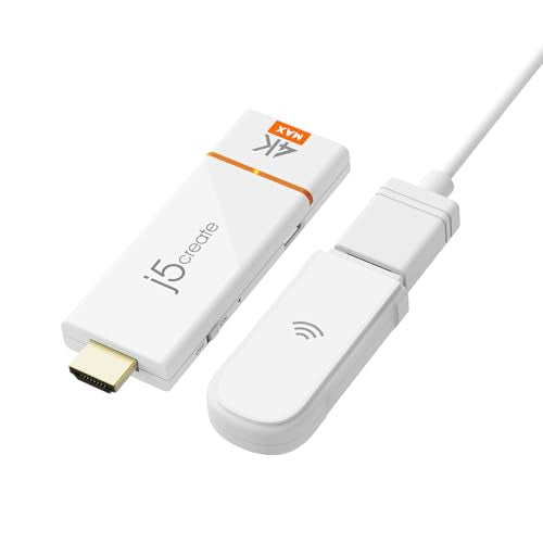 j5create ScreenCast 4K Max Wireless Display Adapter HDMI JVAW76MAX
