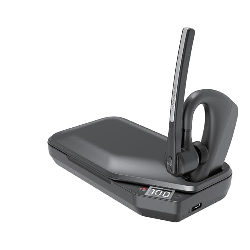 Conambo K10C-CBOX Bluetooth Headset V5.2 with 750mAh Charging Case