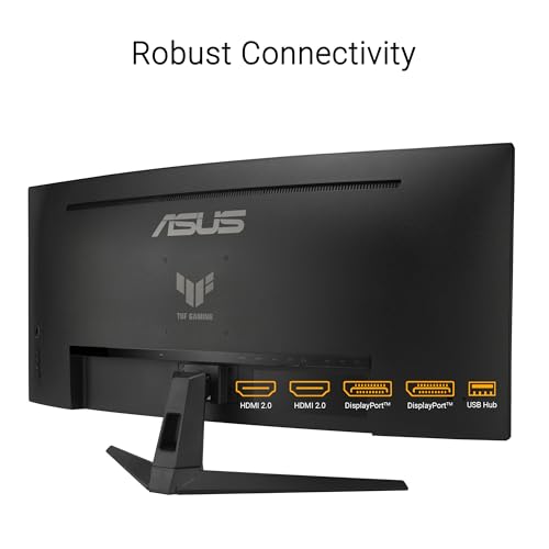 ASUS 34 Inches VG34VQ3B QHD 3440x1440 180Hz LED Curved Monitor