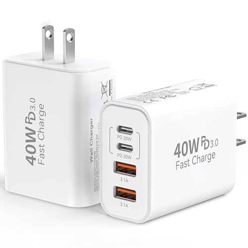 Duloch USB Type C 40W 4-Port Wall Charger XD2024