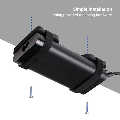 Generic 5.5 x 2.75 x 0.3 inches MT001 Tabletop Mount Black Laptop Accessory