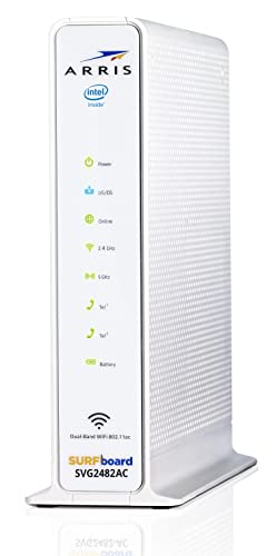 ARRIS 1 Count Model SVG2482AC Dual Band 802.11ac Cable Modem Router