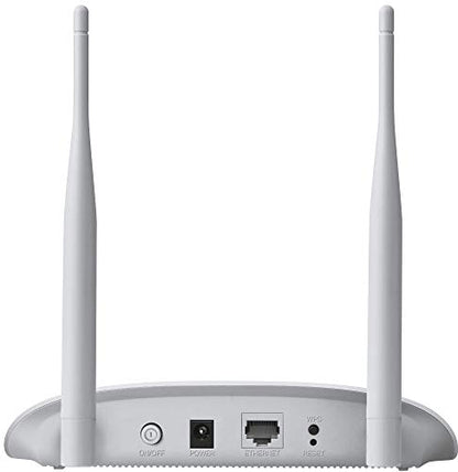TP-Link TL-WA801N WiFi Access Point, 2.4GHz, 300Mbps, Single-Band, WPA2-PSK Security Protocol, 2 Fixed Antennas