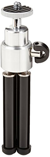 Amazon Basics 7.5 Inches WT0352G Lightweight Portable Mini Tripod 1.1 lbs Weight Limit Ball Head