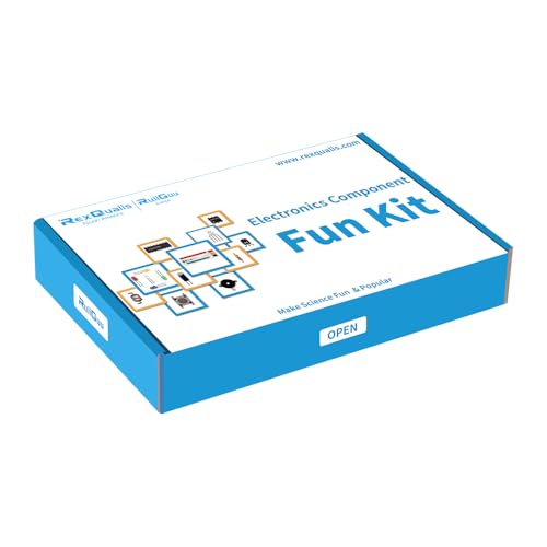 REXQualis 400pcs Electronics Component Fun Kit Model 4328435175