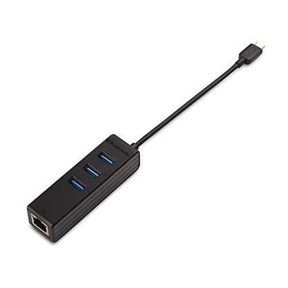 Cable Matters 4-in-1 USB C Hub Model 201020-BLK-N Ethernet Data Transfer 5Gbps