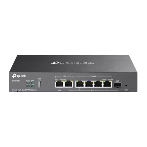 TP-Link ER707-M2 Single-Band Router 802.11ac Ethernet 2500 Mbps