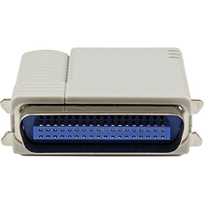 StarTech.com PM1115P2 1-Port Ethernet Print Server with 10/100 Mbps Network Speed, Beige