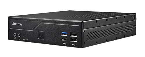 Shuttle Mini PC DH610 Black 64GB SSD 65W Intel LGA1700