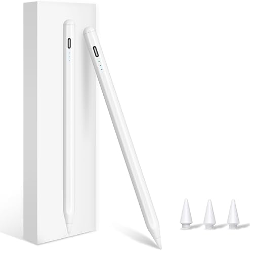 XIRON 1 Count Stylus Pen for iPad A16 11th-6th Gen 1.5mm Tip Palm Rejection