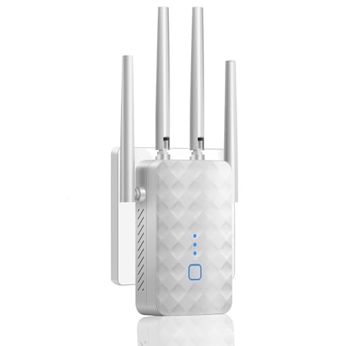 Lektem 300Mbps White Wireless Repeater