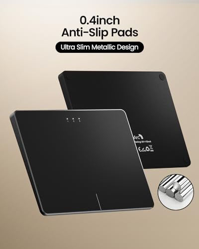 ProtoArc Wireless Bluetooth Touchpad T1 Plus Optical 50 Hour Battery Life Ergonomic Ambidextrous