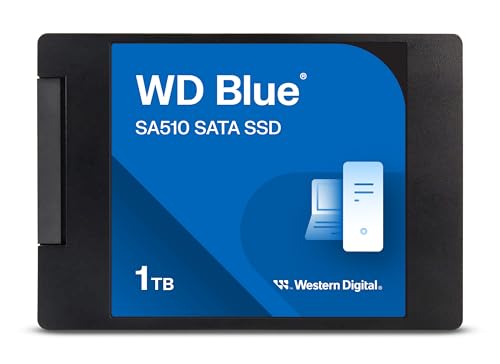Western Digital 1000 GB WDS100T3B0A SATA Internal Solid State Drive SSD - SATA III 6 Gb/s, 2.5 inches, Up to 560 MB/s Read Speed
