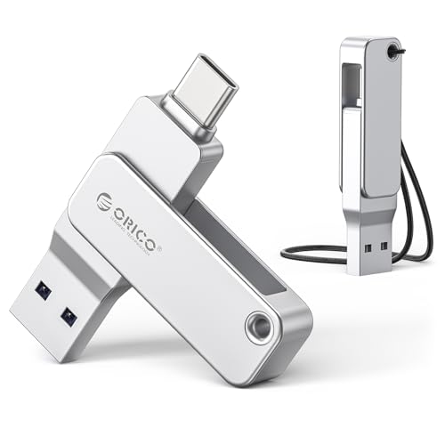 ORICO 32GB USB Flash Drive EB05 USB 3.2 Gen 1 Read Speed 150MB/s Write Speed 70MB/s Dual Connector USB-C USB-A