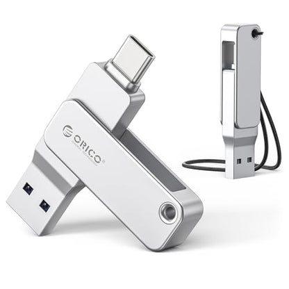ORICO 32GB USB Flash Drive EB05 USB 3.2 Gen 1 Read Speed 150MB/s Write Speed 70MB/s Dual Connector USB-C USB-A