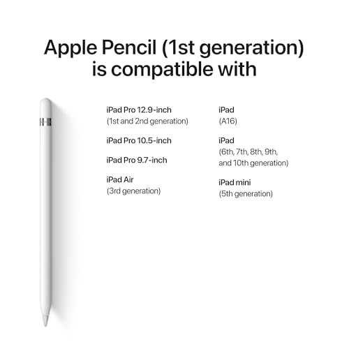 Apple MQLY3AM/A White Apple Pencil 0.07 x 0.35 x 0.07 inches