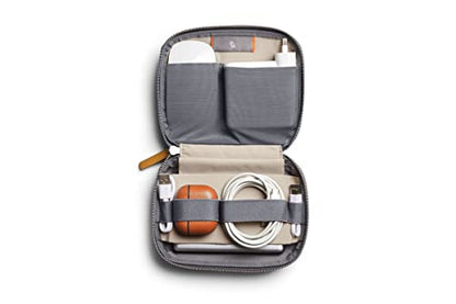 Bellroy Compact Tech Kit ETKB-SLT-230 Small Fabric Zipper Closure Slate