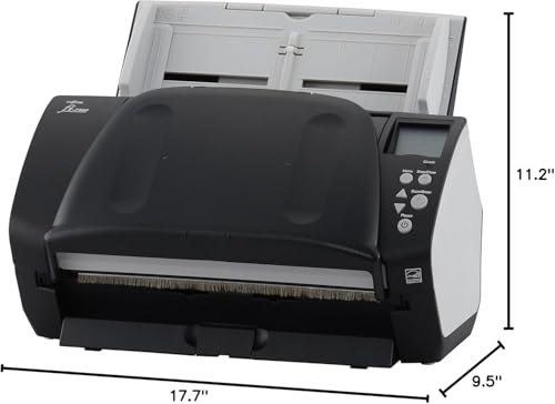 Fujitsu Fi-7160 Document Scanner 600 DPI ADF 80 Sheets USB 3.0