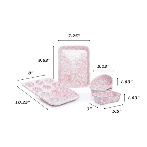 Crow Canyon Home Compact BAKEPKM 5-Piece Bakeware Set