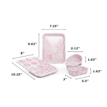 Crow Canyon Home Compact BAKEPKM 5-Piece Bakeware Set