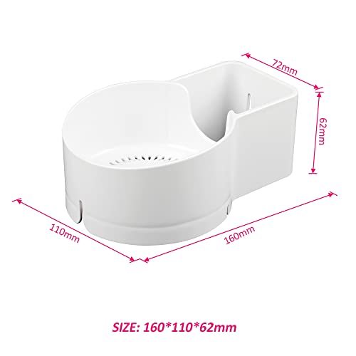 PETIMETI Deco X68-02 Tri-Band Wi-Fi 6 System Wall Mount Bracket with Cord Management