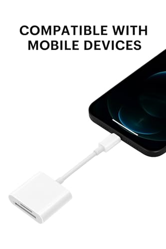 Generic USB-C Card Reader Model USB-C Dual Slot SD & MicroSD Reader Adapter for Devices Including IoS, MacOS and Android