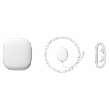 Google Nest WiFi 6 Pro GA03691-US-cr 802.11ax Dual-Band 4 Ports 6000 Square Feet WiFi System