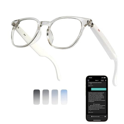 MNVOEQ 1mm B0GRTS6K6J Smart Glasses, Bluetooth Connectivity, 170mAh Lithium Ion Battery, Unisex