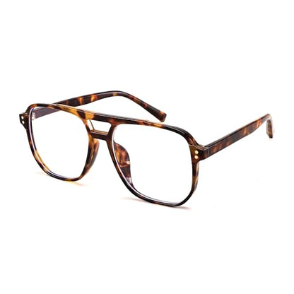FEISEDY 54MM B2866 Anti-Blue Light Glasses Square Frame