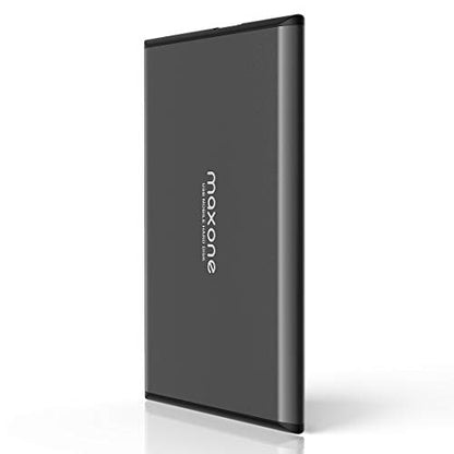 Maxone 500GB 2519 USB 3.0 External Hard Drive Portable Charcoal Grey