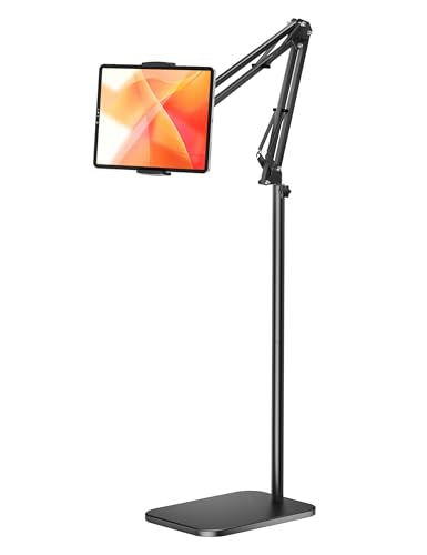 TabHolderix Tablet Stand 27.5-59.05 in Height Adjustable Universal Phone Mount