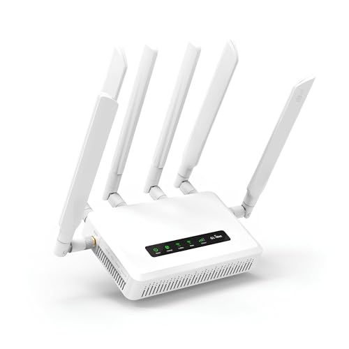GL.iNet 5G Router GL-X3000 802.11ax 3000Mbps Dual-Band Multi-WAN Cellular Gateway