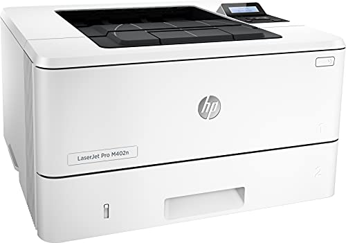 HP LaserJet Pro M402n Monochrome Laser Printer, 600 x 600 dpi