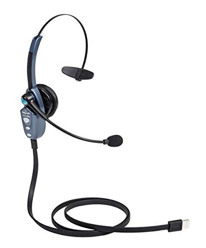 BlueParrott B250-XTS Mono Bluetooth Headset USB-C Active Noise Cancellation