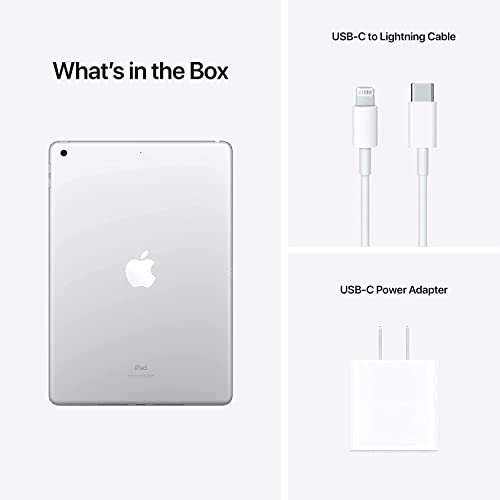 Apple 64 GB MK2L3LL/A 2048x1536 10.2 Inches iPad 9th Generation Silver Tablet