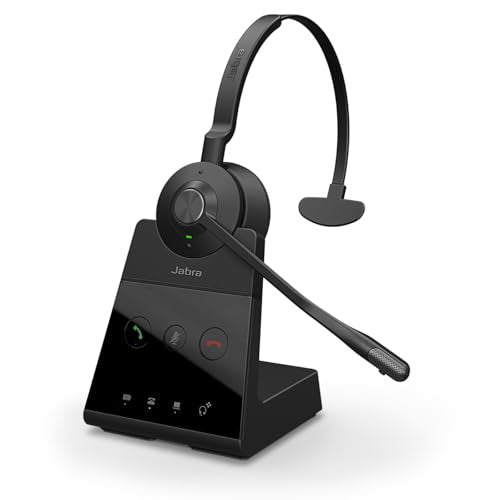 Jabra Engage 65 SE 9653-553-125 Wireless Headset - On Ear - Active Noise Cancelling - DECT - Black