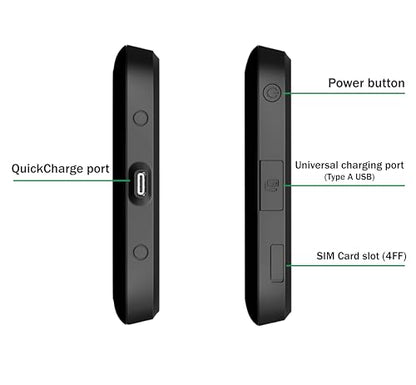 EVDO-LINK MiFi 7730L Mobile Hotspot | 4G LTE | Dual-Band Wi-Fi | Data Transfer Rate 450 Mbps | 8 Hours Usage | RouterOS | 30-Day Warranty