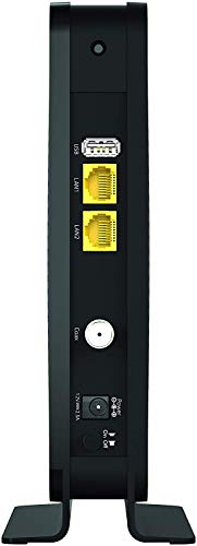 NETGEAR C3000-100NAS Cable Modem Router DOCSIS 3.0 340 Mbps 2.4 GHz Wireless