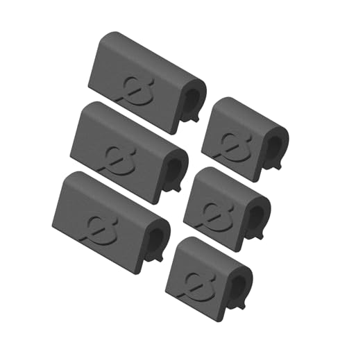 Gadget Ray Webcam Cover Slide 3.15 x 2.01 x 0.55 inches, 0.317 ounces, Flexible Camera Privacy Cover, 6 Pack