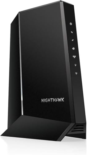 NETGEAR 2.5Gbps Cable Modem CM2050V Ethernet, Wi-Fi 4 Ports Black
