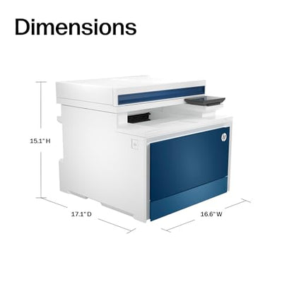 HP Laser Printer 4301fdn Color 600 x 600 DPI Auto Document Feeder Ethernet