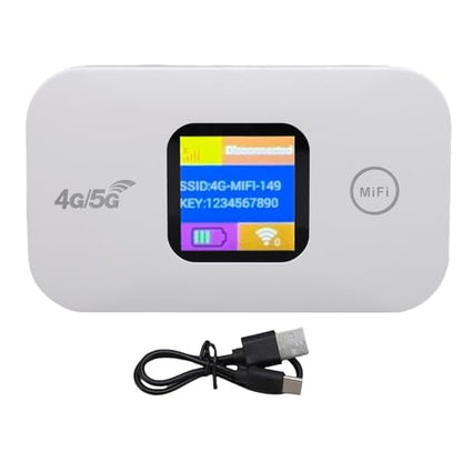 FAUOSWUK 4G/5G Portable WiFi Hotspot B0FKHM3GDZ 300Mbps Unlocked