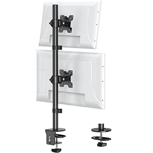 MOUNT PRO Vertical Dual Monitor Stand 32 inch VESA 75x75mm 100x100mm