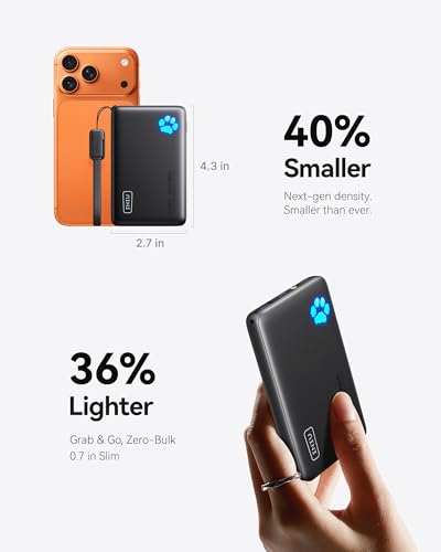 INIU Portable Power Bank 10000mAh Model P41 USB Charging Device