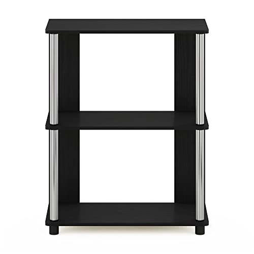 Furinno 3-Tier 15070AMSS Floor Mount Bookcase 11.6" D x 23.6" W x 29.8" H