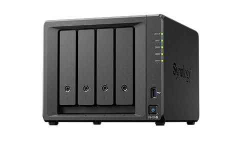 Synology 4-Bay DiskStation DS425+ Network Attached Storage (NAS)