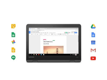 Lenovo 300e Chromebook Gen2 11.6in 1366x768 IPS Convertible