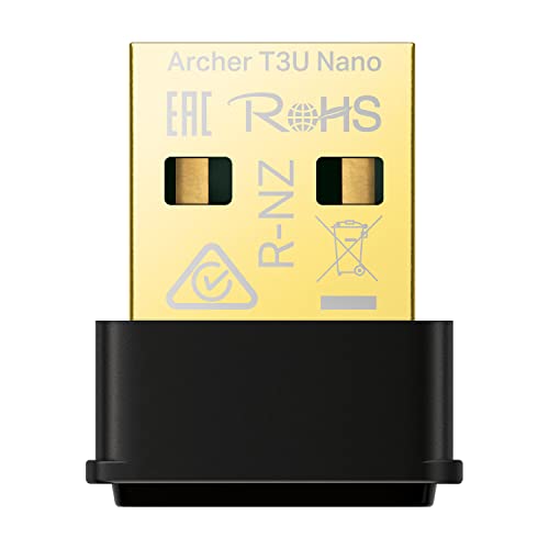 TP-Link Archer T3U Nano 867 Mbps AC1300 Wireless USB Adapter